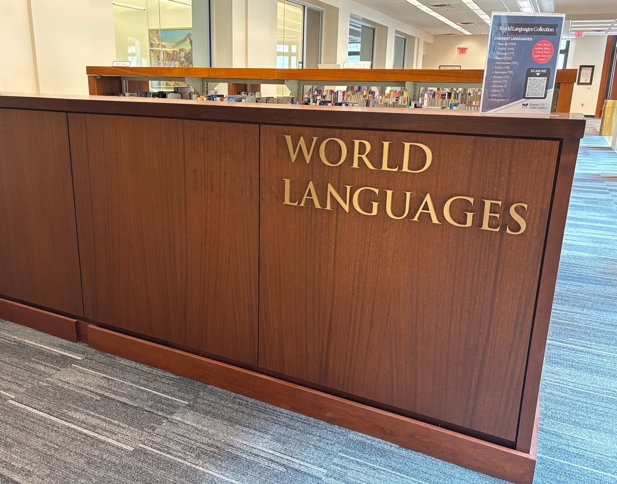 World Languages Collection at the Library Provides ’Opportunity for